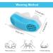 2 in 1 Nasal Vents Clip for Snoring - Anti-Snoring Device for Men and Women - CPAP Users - Blue - Buy Online on GoSupps.com