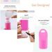 4-Piece BPA-Free Travel Shampoo Bottles Set | Silicone Outlet-Safe 58ml Bottle Kit for Creams & Rinses - Buy Online on GoSupps.com