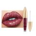 Metallic Sparkly Lip Gloss - Diamonds Pearl Shimmer Waterproof Non-Stick Cup 1ml | Luminous Glitter Lip Color - Buy Online on GoSupps.com