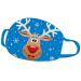 Riou Christmas Mundsprung Neckuch Santa Claus Motor Washer Cotton Mouth and Nose Protection Outdoor Motorcycle Multifunction Show For Couple (R)
