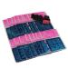 BeautyLeader 20Pcs Mix Designs Nail Plates +1 Pcs Nail Art Stamper + 1 Scraper Nail Art Image Stamp Stamping Plates Manicure Template Nail Art Tools (A036-55)