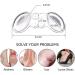 Gel Heel Pads for Shoes - Self-Adhesive Anti-Slip Inserts | Prevent Slipping & Blisters - 2 Pairs Clear Heel Cushions for Men & Women - Buy Online on GoSupps.com