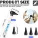Fercaish Otoscope with Light 4 Covers for Kids Adults Seniors & Pets | Battery-Free Diagnostic Tool - Buy Online on GoSupps.com