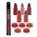 Boobeen lipstick set 5 colors matte lipstick make-up set waterproof Long Moisturizer Lipstick Lip Gloss Gifts for girls and women C-001