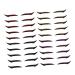 SOESFOUFU 20 Pairs Eyeshadow Stickers Eyeliner Stickers Eye Line Strips Eye Skin Sticker Eyelid Strips Reusable Eyeshadow Tapes Eye Makeup Tools Women Eyeliner Sticker Eyeliner Decal