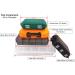 2x Small Hard Fishing Tackle Box - 10 Compartment Portable Case for Hooks, Lures, Baits - Black - Buy Online on GoSupps.com