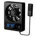 Ventilation Fan for Reptile Enclosure | Intelligent Reptile Temperature Gauge with LED Display - Strong Wind Vent Fan Low Noise Cooling Fan for Amphibians Reptiles Snakes Fulenyi A: ( )