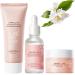 Skincare Gifts for Teenage Girls - Camellia Skin Care Sets & Kits - 3PCS Pamper Sets for Women Gifts with Cleanser-Serum-Cream - Moisture Hydrate Reduce Dryness - Smooth Tender Restore Face Elasticity 3PCS CAMELLIAS