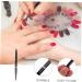 Healeved 1pc Nail Pen Portable Line Nail Art Painting Pen Manicure Drill Drawing Pen Manicure Painting Tool Nail Stamping Tool Salon 3d Nails Tool Nail Painting Brush Nail Brush Large Alloy - Buy Online on GoSupps.com
