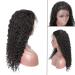 Buy 20 Curly Front Lace Wig - Remy Brazilian Human Hair 360 Pre-Plucked with Baby Hair - Natural Deep Curly Hair for Women - Buy Online on GoSupps.com
