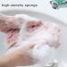 Super Soft Natural Bath Sponge - Gentle Exfoliating Scrubber 2 Pack - Buy Online on GoSupps.com
