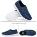 Edema Shoes for Swollen Feet - Comfortable Orthopedic Diabetic Walking Shoes for Men | Adjustable Closure & Breathable | Size 10 Blue - Buy Online on GoSupps.com