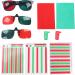 Red Green Glasses for Color Blindness | Protanopia & Amblyopia Reading Aid | Monocular Training Device - Buy Online on GoSupps.com