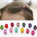 60Pcs Small Hair Clips with Box Package Baby Hair Clip Non Slip Flower Claw Clip Hair Clips for Girls Kids Women (Mixed shapes) B-Small claw clips - Buy Online on GoSupps.com