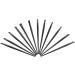 BIUDECO 36 Pcs Eyeliner Brush Eye Shadow Brush Eyeliner Smudge Tool Eyeshadow Brush Black Wooden Handle - Buy Online on GoSupps.com