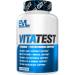 Evlution Nutrition VitaTest - Vitamins + Testosterone Support - Key Vitamin + Mineral Support - Men s Daily Nutrient & Testosterone Support - Bone Eye & Immune Support - 45 Servings - 90 Tablets