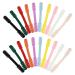 Ultechnovo 40 pc adjustable MA-buckle Mask adjustable hook mask ear cord hook for earreman ear hook ear protection handle mask extension hooks mask cord buckle mask belt tab 1.9x14.5cmx2PCs