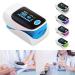 ECOSWAY Fingertip Blood Oxygen Monitor - Portable OLED Pulse Oximeter for Home Use - Purple - Buy Online on GoSupps.com