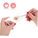SAFIGLE 3 Pi ces Palette Verre pour Nail Art de Plaques Pousse Cuticules Acier Inoxydable Outils de M lange Toning pour Vernis Ongles - Buy Online on GoSupps.com