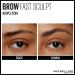 Maybelline Express Brow Fast Sculpt Eyebrow Gel - 06 Deep Brown - All Day Hold Mascara - 23 g - Buy Online on GoSupps.com