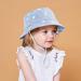 XYIYI Kids Bucket Hat | Adjustable Sun Hat for Boys Girls 2-4 Years | Breathable Beach Hat - Star Light Blue - Buy Online on GoSupps.com