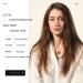 Shop 100% Remy Real Hair Clip-In Extensions - UK Fashion | Dark Brown 50cm 105g - 18 Clips - Buy Online on GoSupps.com