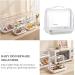 Cabilock Milk Bottle Drying Box - White 25.5x24.5cm | Feeding Bottle Storage Organizer - Buy Online on GoSupps.com