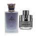 King&Azure Vantage Limited Edition Men Cologne Set Eau De Parfum Spray For Men Fruity Notes Enriched By A Strong Woody Based Fragance Ideal for Day Wear - 3.4 Fl Oz