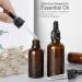 YGDZ 15 Pack Essential Oil Droppers - 15ml Glass Eye Dropper Tops for DoTerra & Young Living Bottles - Perfect for Precise Oil Dispensing - Buy Online on GoSupps.com