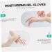 Beavorty 1 Pair Gel Moisturizing Gloves Half Finger Gloves Moisturizing Gloves for Women Knit Mittens Bedtime Spa Gloves Fingerless Knitted Gloves Winter Touch Screen Man Dipping Handguard 15x11cm - Buy Online on GoSupps.com