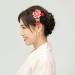 Kimono Clips - Japanese Hair Accessories Kanzashi Hairpins & Jewelry in Red | Perfect for Elegant Hairstyles - Buy Online on GoSupps.com
