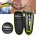 Fomiyes Leather Hard Case Razor Travel Bag - Men's Shaving & Electrician Accessories - Buy Online on GoSupps.com