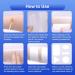 Niceful 10 Pack Hydrocolloid Bandages 2x2 - Thin, Sterile, Waterproof Wound Dressing for Faster Healing - 10 Dressings - Buy Online on GoSupps.com