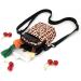 COOWOON GASSI PACK: Stylish Crossbody Dog Bag with Poop Bag Dispenser - Ideal for Walking Training & Running - Pink Leopard Design - Buy Online on GoSupps.com