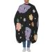 Professional Haircut Cape - Butterflies & Flowers Hairdressing Salon Cape with Adjustable Snap Closure | Hairdresser Apron for Cats & Flowers - Buy Online on GoSupps.com