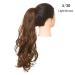 Buy Shadow Curly Hair Ponytail Extensions - Afro Clip-In Synthetic Wig 26in - Blonde Pink Light Brown - Buy Online on GoSupps.com