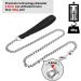 Jinlaili Heavy Duty Dog Lead Chain Dog Chain Leads for Large Dogs Medium Dogs 1.8M/6ft long 4mm thick Chew Proof Metal Dog Chain Leash with Comfortable Padded Handle - Buy Online on GoSupps.com
