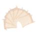 WOONEKY 8pcs Soap Storage Bag Foaming Bag Saver Bags Bar Soap Pouch Mesh Organizer Bags Cotton Linen