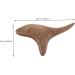 Premium Healeeved Crossstab Hand Tools & Skin Care Tools - Schabebrett Face Massager Hand-Foot Spa Massage Stick Chinese Pear Tools (14x9x2cm) for Ultimate Relaxation - Shop Internationally! - Buy Online on GoSupps.com