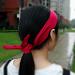 Hyfeel Red Satin Ribbon Wire Headband for Women - Knotted Bows Fashion Hair Accessory - Buy Online on GoSupps.com