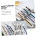 Shop Kombiuda Nano Toothbrush Set - Soft Silicone Toothbrush for Adults & Babies | Family Tooth Care with Activated Charcoal - Perfect for Travel - Buy Online on GoSupps.com
