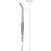 May Terrarium Tweezers 25cm | Curved Stainless Steel Feeding Tongs for Reptiles & Plants - Buy Online on GoSupps.com