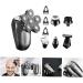 5 Sets Electric Shaver for Men - Rechargeable Waterproof Portable Travel Razor with 6 Heads & Beard Trimmer - Buy Online on GoSupps.com