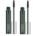2x Clinique Full Size High Impact Mascara 01 Black Unboxed 0.28oz Each Total 0.56oz