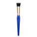 Bdellium Tools Professional Makeup Brush - Golden Triangle 953 Duo Fibre Foundation - With All Vegan and Soft Synthetic Fibers For Precise Application of Foundation (Blue 1pc)