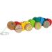 Eichhorn Pull-Along Caterpillar - 32 cm Beech Wood Toy | International Shipping Available - Buy Online on GoSupps.com