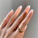 White and Pink False Nails with Glue Stickers Short French Fake Nails 24 Pieces Medium Coffin Nails Acrylic Press on Nails Stick on Nails for Women and Girls