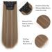 YDDM 24-Inch Clip-In Hair Extensions - Smooth Realistic Synthetic Hair - 4pcs Full Head - Affordable & Easy to Use for Women - Buy Online on GoSupps.com