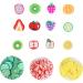 Mipcase 2400pcs 12 Fruit Sliced nail Art Accessories Decor Hair Dryer Brush Nail Art Fruit Nail Slices Manicure Fruit Slices Manicure Art Diy Slices Colorful Nail Fruit Slices - Buy Online on GoSupps.com
