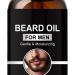 Beard Oil 50ml Soft and Nourishing Fast Absorbing | Beard Care and Styling Oil | For Dad Grandad Son Lover Family Friends Adults - Buy Online on GoSupps.com